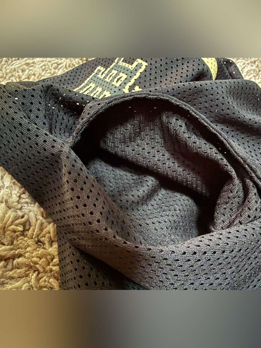 Eric Emanuel EE Basic Short 'Black Bones' Mesh Basketball Shorts (M) like new - Picture 8 of 8